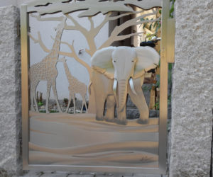 außergewöhnliches gartentor