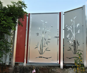 bambus und edelstahl