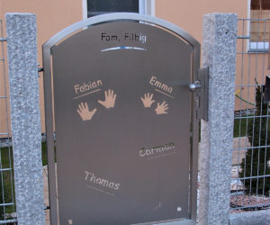 edelstahl gartentüren