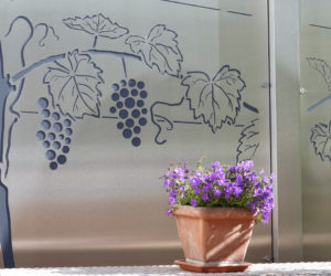 Sichtschutz Gaststätte