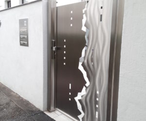 gartentor nichtrostend