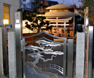 japanisch gartentür