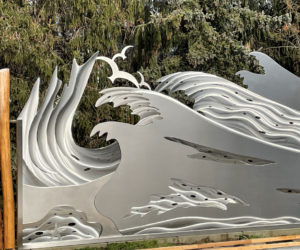 metallkunst sichtschutz