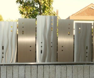 Sichtschutz Edelstahl