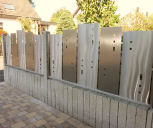 Sichtschutz Edelstahl