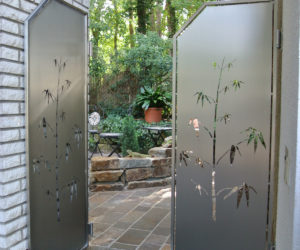 pendeltür edelstahl