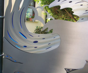 sichtschutz aus edelstahl