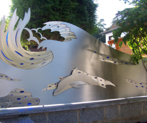 sichtschutz aus metall