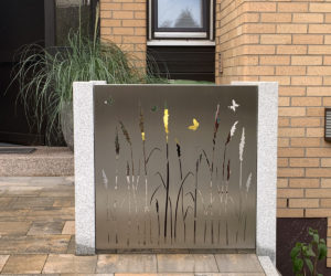 verkleidung mülltonnen