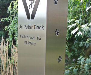 werbesäule wetterfest