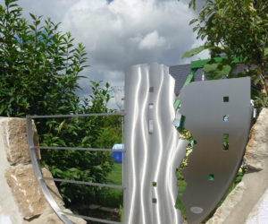 zaunelement edelstahl